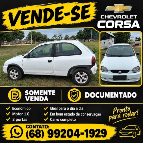 Chevrolet Corsa Wind 1.0 MPFI / EFI 2P 2001
