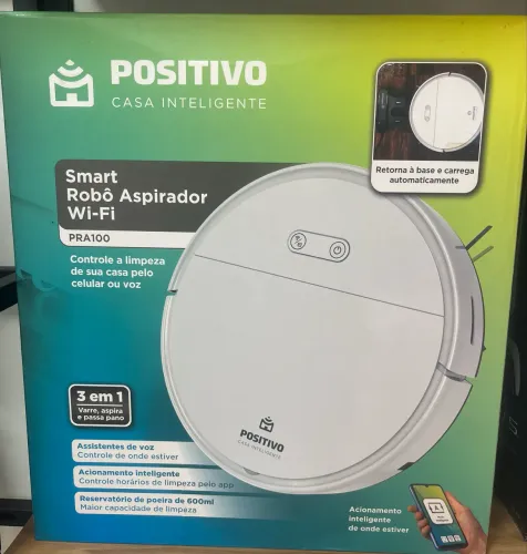Robô aspirador positivo