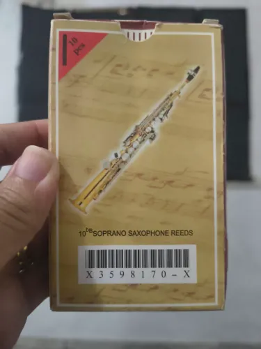 Palheta para sax soprano