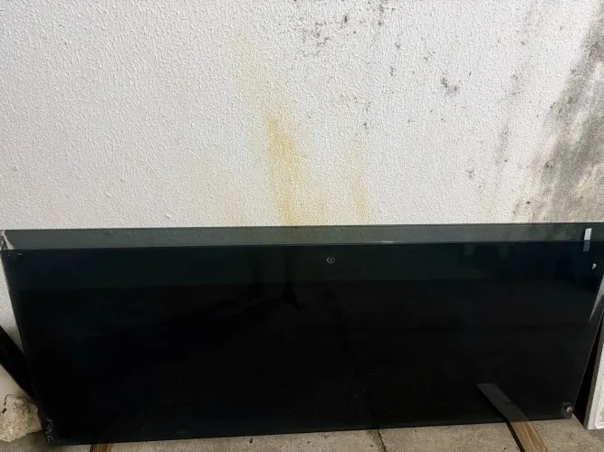 Vendo 04 Folhas de Vidro Fumê para Box de Banheiro 