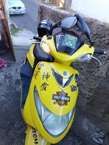 Moto de barbada, pra levar 