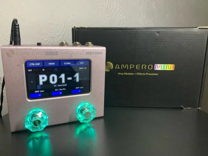 Pedaleira Ampero mini HOTONE 