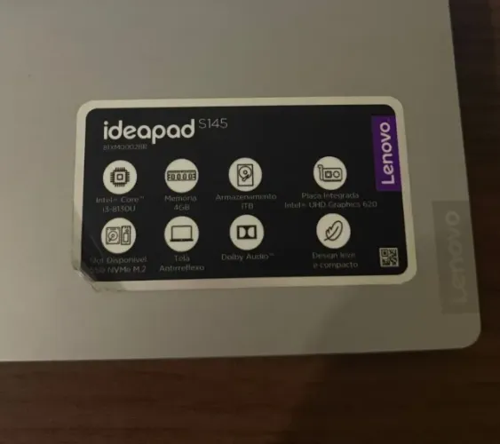 Notebook Lenovo S145 i3 