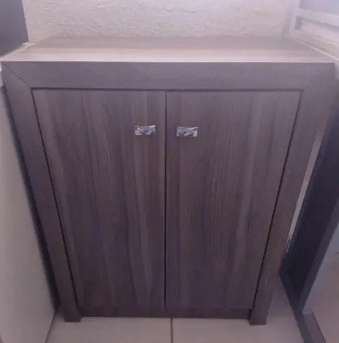 Armário Baixo de 2 Portas Tabaco