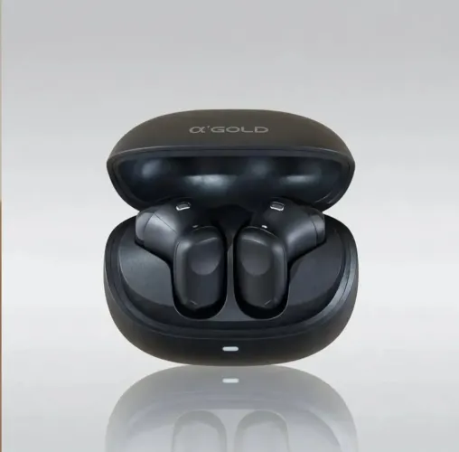Fone de Ouvido Bluetooth A'gold Mini Preto Compacto