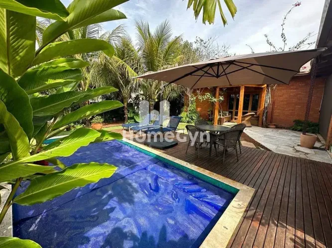 Lindo Sobrado para locação Mobiliado no Jardins Munique com arquitetura rustica, Goiânia,