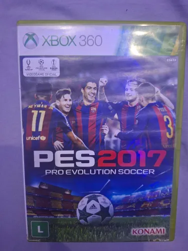 PÉS 17 original Xbox 360 