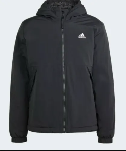 Casaco adidas com capuz isolado bsc preto