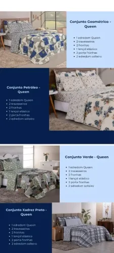 Edredom casas xique!