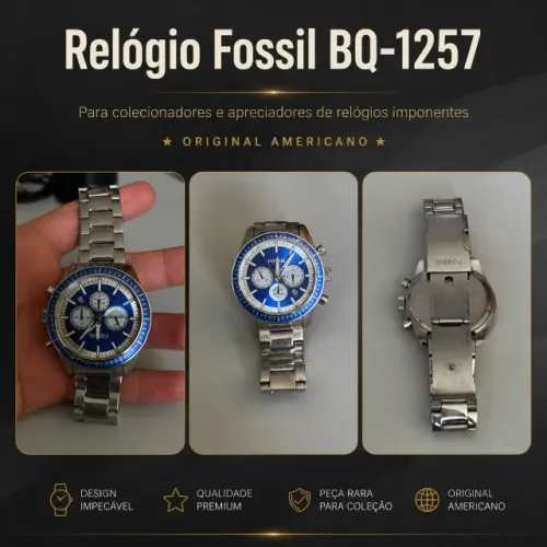 Relógio Fossil BQ-1257 (Americano) para Colecionadores