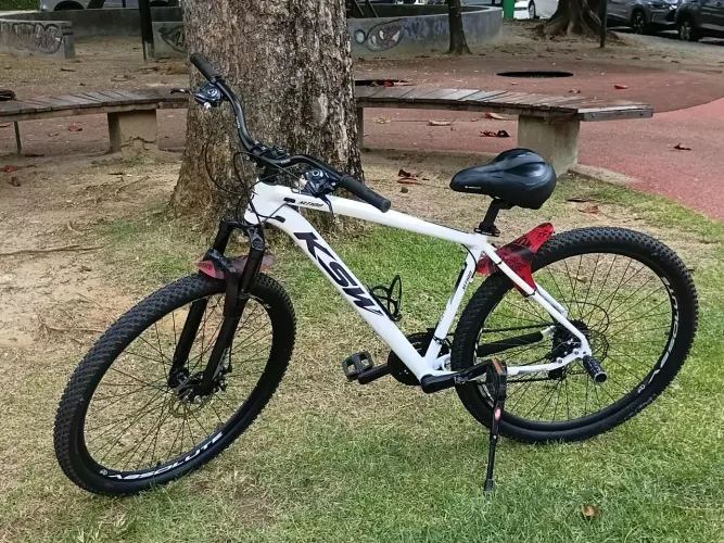 Bike aro 29, cor branca