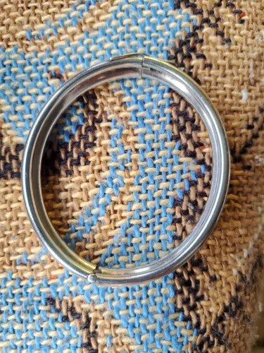 Bracelete prata com ródio
