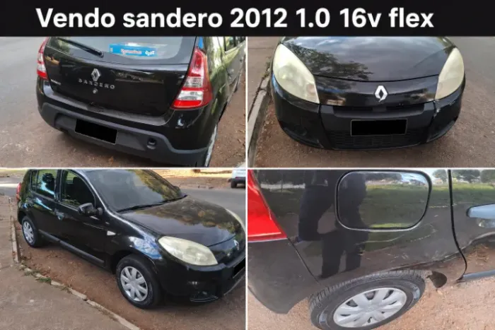Renault Sandero Expression Hi-flex 1.0 16V 5P 2012