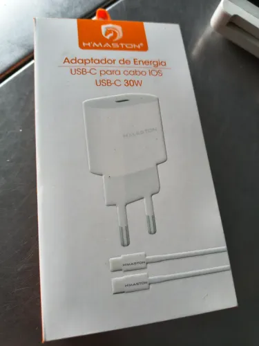 Carregador Turbo 30w H Maston Iphone 6 7 8 Xr 11