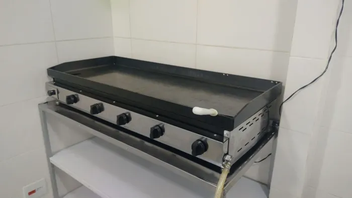 Chapa para Hamburgueria Venâncio 125x55 6 mm de espessura