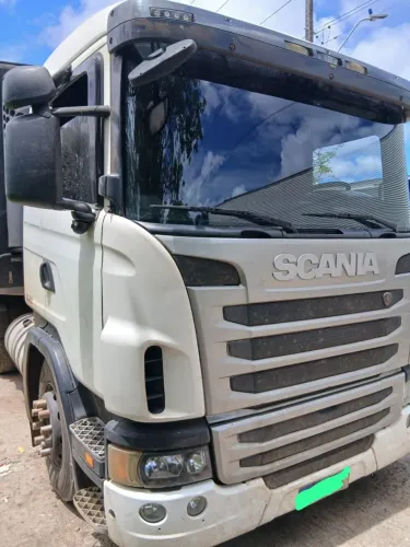 Scania branco G 420 6x2