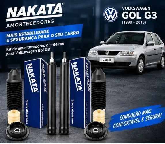 Amortecedores dianteiros Nakata Gol G3