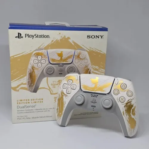 Ps5 Dualsense Limited Edition edição Ghost of Yotei
