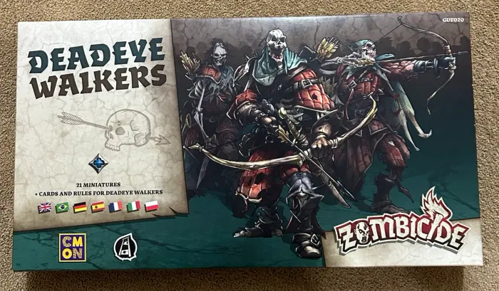 Zombicide Black Plague Deadeye Walkers em português