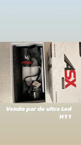 Lâmpada H11 ULTRALED 10000 Lumens ASX