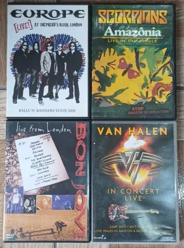 Combo Hard Rock (4 dvds)