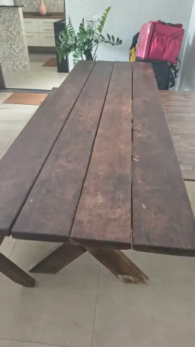 Mesa madeira 2.50x.082