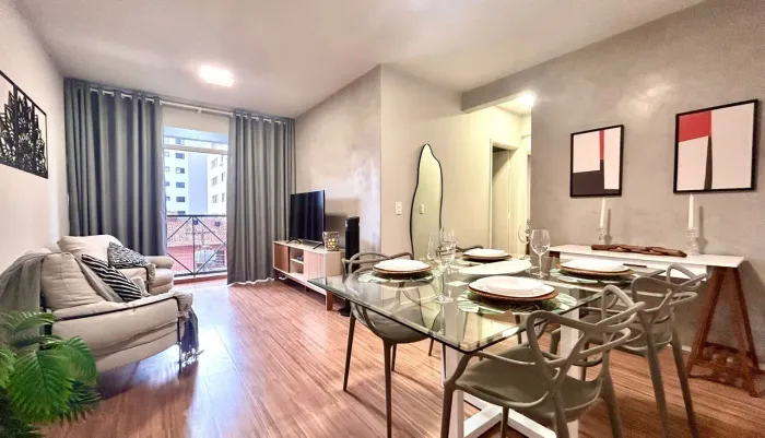 Título: Apartamento Moderno e Mobiliado - Porteira Fechada - Excelente Localização