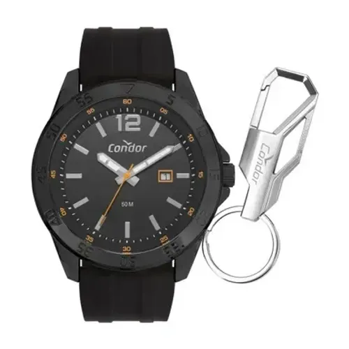 Kit Relógio Condor Masculino Drive Preto - CO2115NDL/K5P