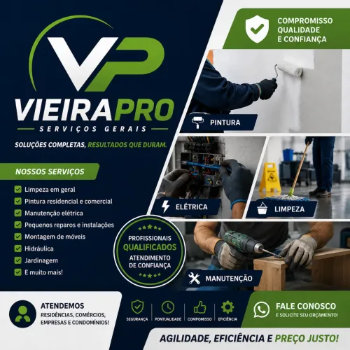 SERVIÇOS GERAIS COM QUALIDADE E CONFIANÇA