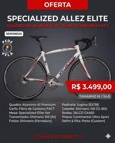 Bicicleta Speed Specialized Allez Elite