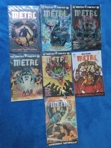 Noites de Trevas: Metal + Batman: Metal Especial (SAGA COMPLETA)