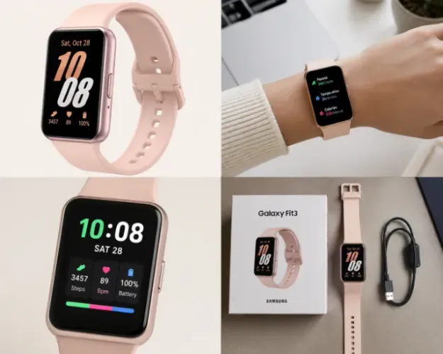 Smartwatch Samsung Galaxy Fit3 Display 1.6" Rosé