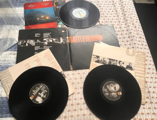 U2 Rattle and run e under a blood red sky 3 lps