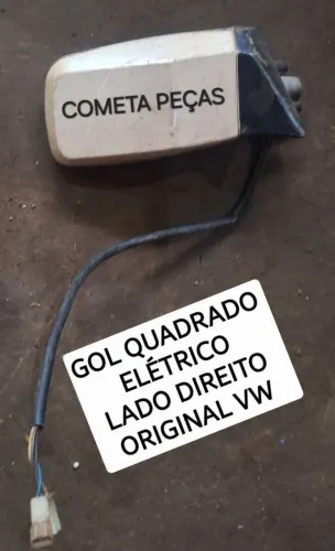 CP-30 Retrovisor Elétrico Gol GTI GTS Quadrado Lado Direito Original VW