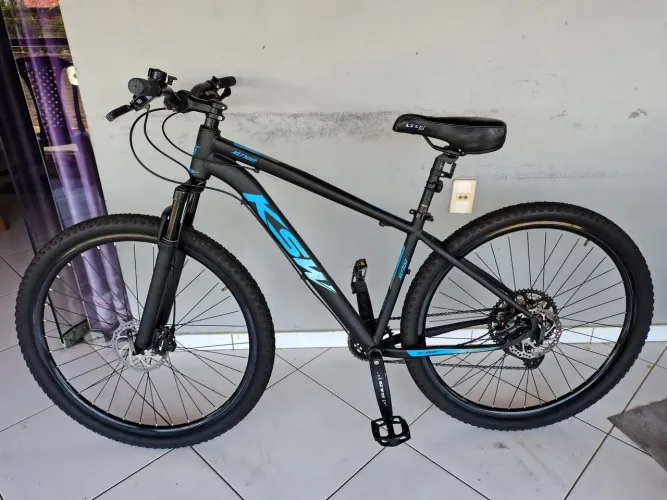 BIKE KSW XLT100 ARO 29 12 VELOCIDADE FREIOS HIDRÁULICO RADIUS, QUADRO 17