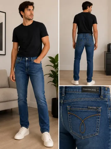 Calça Jeans Masculina Calvin Klein Original - Tam. 14