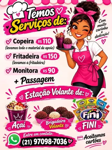 ESTAÇÃO VOLANTE DE BRIGADEIRO