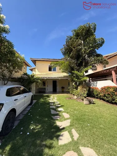 Casa Mobiliada com 5 Quartos para Locação no Condomínio Flor de Lis | Miragem | Energia So