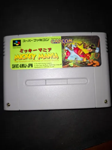 Mickey Mania de Super Famicon !!!