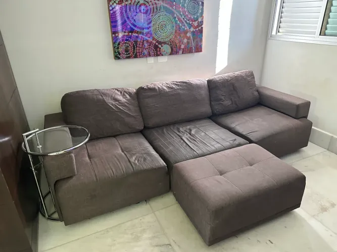 Sofá com rebatimento 