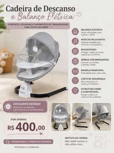 Cadeirinha de balanço