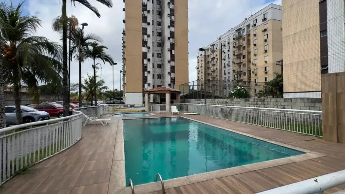 Apartamento de 3 quartos c/ suíte e sacada - Vaga de garagem - Nascente - Área de lazer -