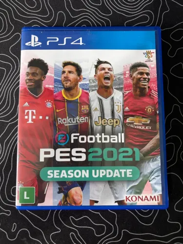 PES 2021 PS4 ORIGINAL - MÍDIA FÍSICA - COMPLETO E CONSERVADO