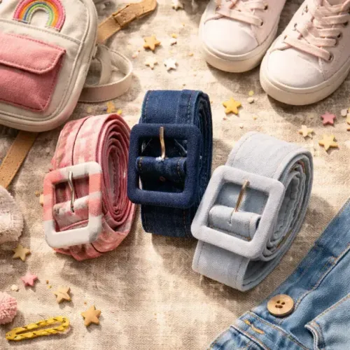 Kit com 3 cintos femininos