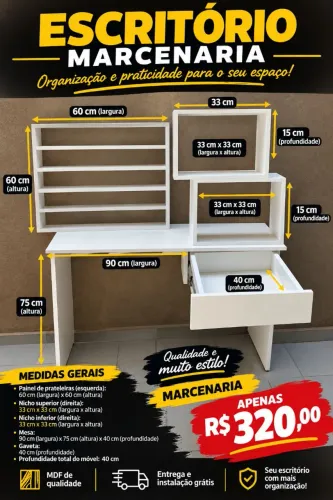 Kit manicure mdf