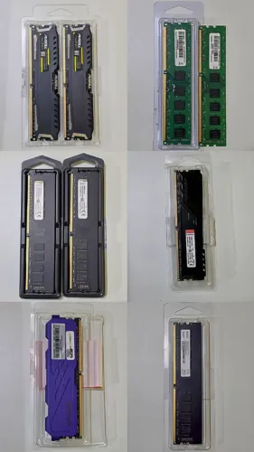 Memória RAM DDR3, DDR4, DDR5 Desktop e Notebook MEMÓRIA RAM DDR3 DESKTOP