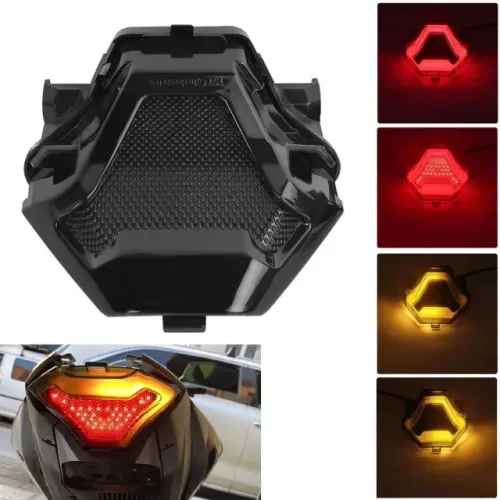 Lanterna Traseira MT03 MT07 R3 Personalizada Led E Seta Embutida