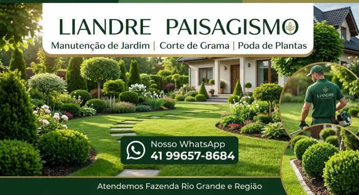 CORTE DE GRAMA, MANUTENÇÃO DE JARDIM
