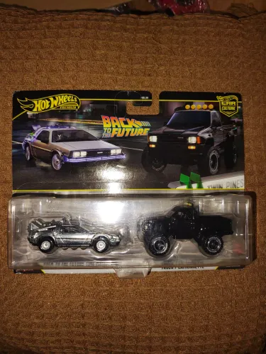 Hot Wheels Premium Back to the Future | De volta para o Futuro | Pack 2
