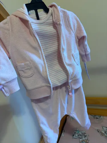 Conjunto Carter?s 3 peças coelhinho 